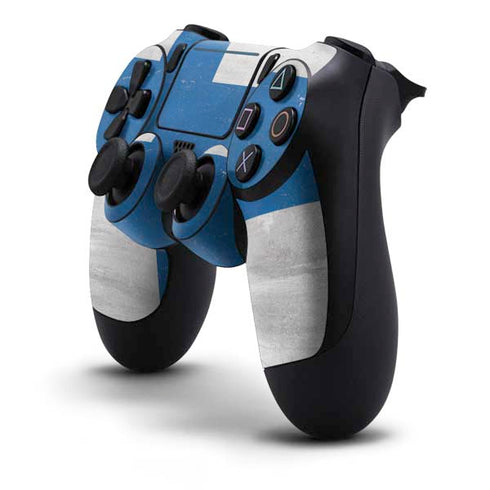 Finland Flag Distressed PS4 Pro/Slim Controller Skin